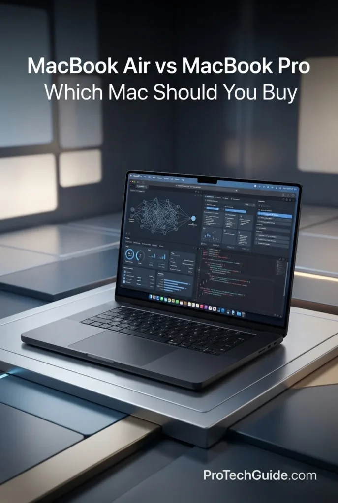 Apple 16-inch MacBook Pro with M5 Pro chip in Space Black, featuring an 18-core CPU, 20-core GPU, 24GB unified memory and 1TB SSD