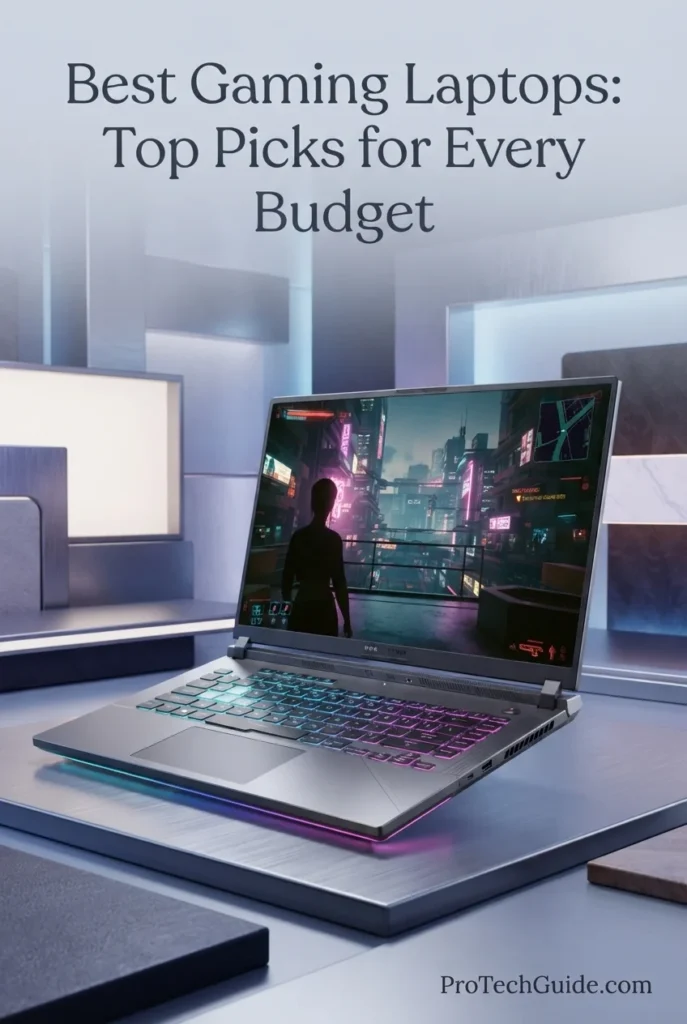 ASUS ROG Strix G18 gaming laptop with RTX 5080 graphics and an 18-inch high-refresh-rate display