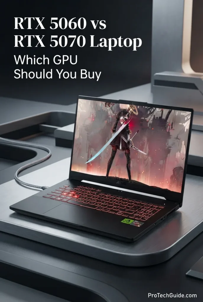 ASUS TUF Gaming A16 laptop with RTX 5070 and 16-inch 165Hz G-SYNC display