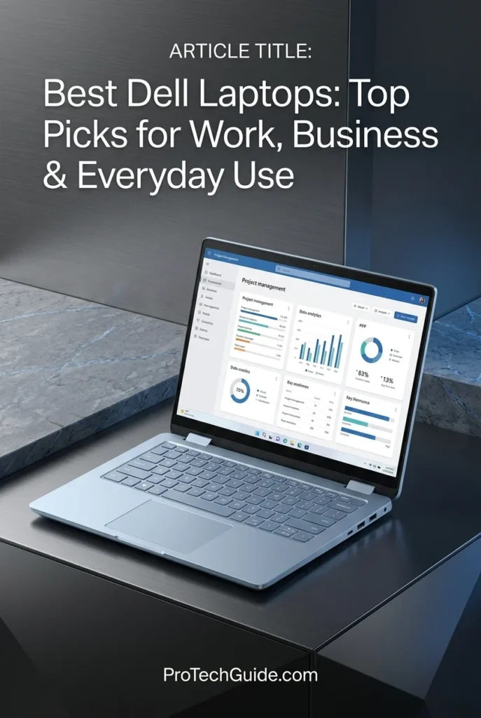 Dell 14 Plus 2-in-1 convertible laptop with a 14-inch touchscreen and 360-degree hinge