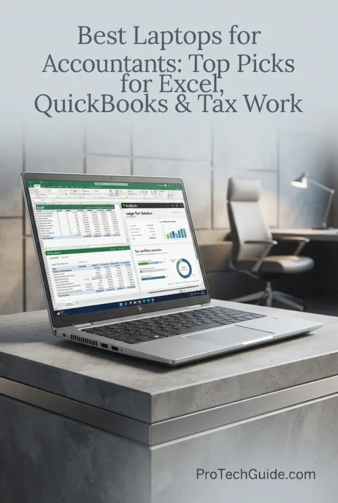 HP EliteBook 840 G11 laptop with 14-inch touchscreen for professional accounting