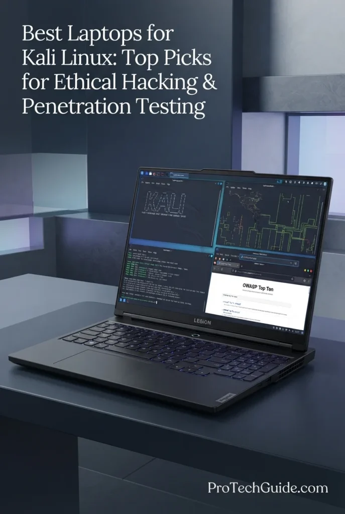 Lenovo Legion 5i with OLED WQXGA display, RTX 5060, and 16GB RAM for Kali Linux