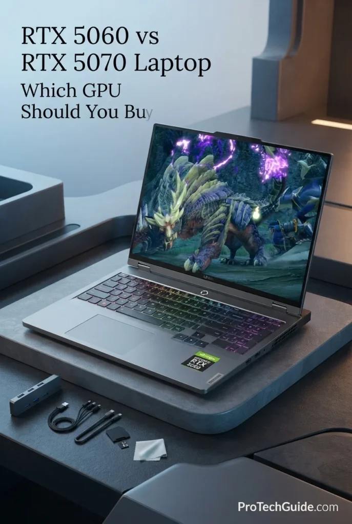 Lenovo Legion 5i Gen 10 gaming laptop with RTX 5060 and 16-inch 240Hz display