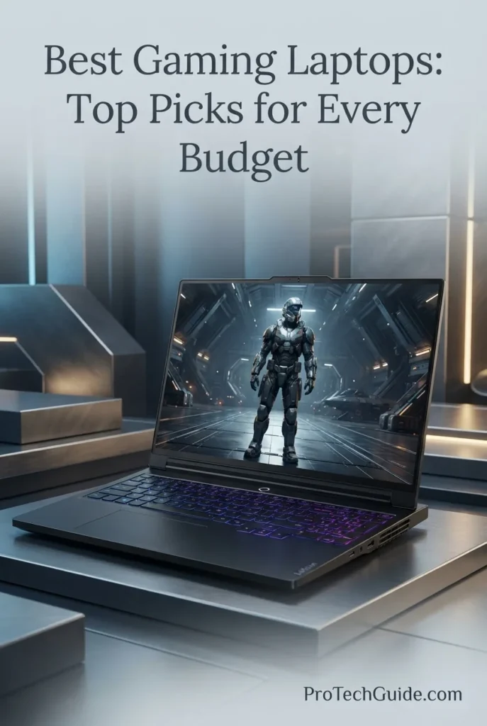 Lenovo Legion Pro 7i gaming laptop with RTX 5080 graphics and a 16-inch OLED display
