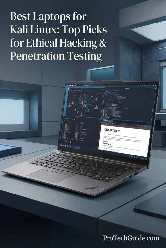 Lenovo ThinkPad E14 Gen 7 laptop with 32GB RAM and 1TB SSD for Kali Linux