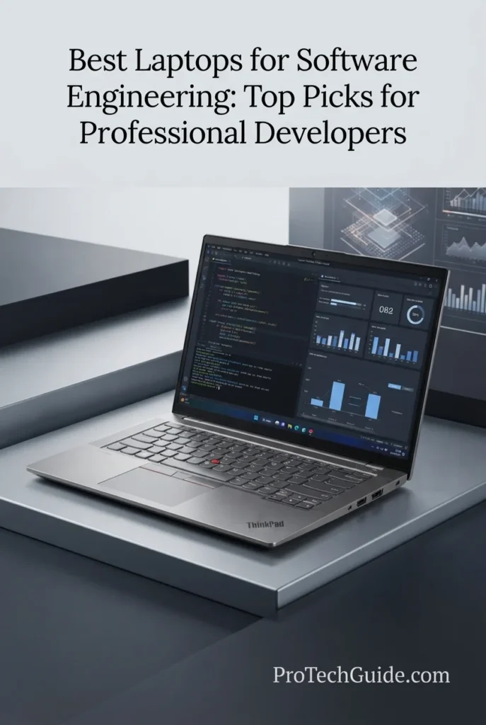 Lenovo ThinkPad E16 Gen 2 laptop with 16-inch display for software engineering