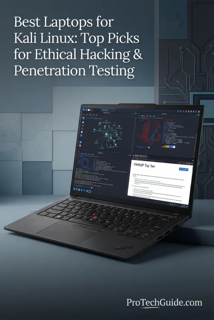 Lenovo ThinkPad P14s Gen 6 with 64GB RAM and 14-inch WUXGA display for Kali Linux
