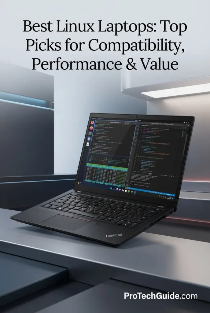 Lenovo ThinkPad P14s Gen 6 laptop with 14.5-inch WUXGA display for Linux workstation use