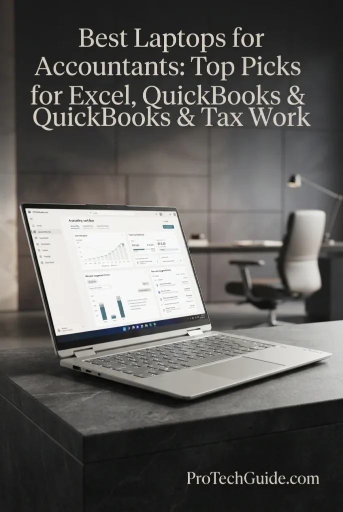 Lenovo Yoga 7 2-in-1 laptop with 14-inch OLED touchscreen for accounting study and work