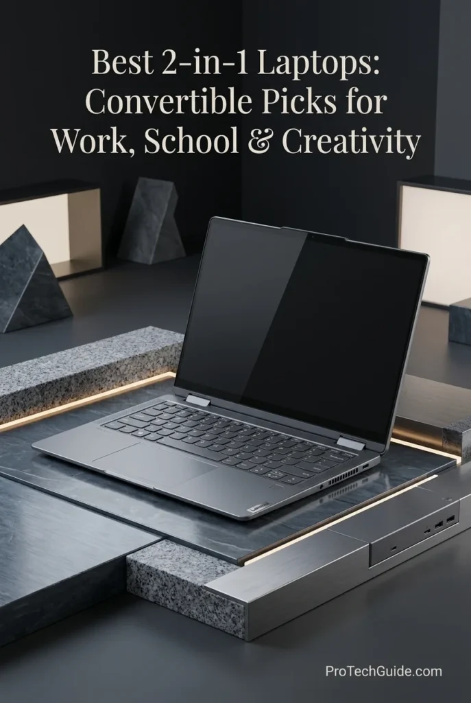 Lenovo Yoga 7i 2-in-1 14-inch convertible laptop with a WUXGA OLED touchscreen and 360-degree hinge