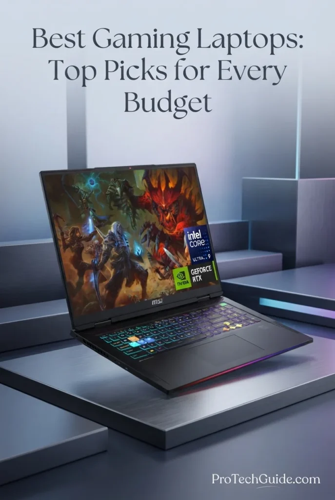 MSI Raider 18 gaming laptop featuring RTX 5090 graphics and an 18-inch QHD-plus display
