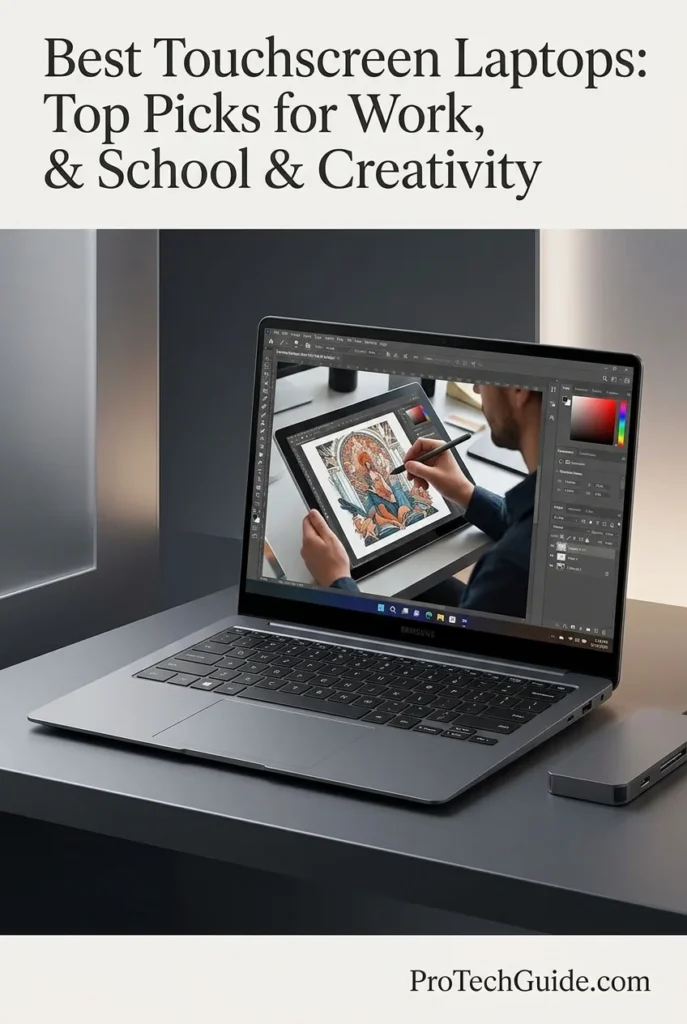 Samsung Galaxy Book6 Pro 14-inch laptop with an AMOLED touchscreen display